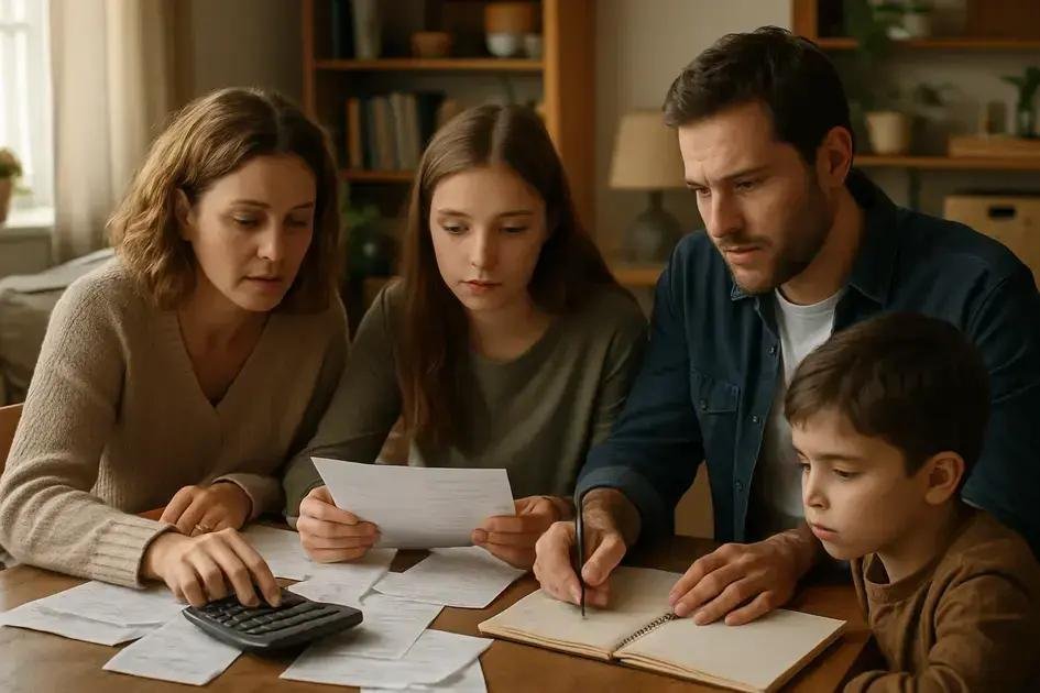 Organização financeira em família: divisão de despesas para evitar conflitos e dívidas